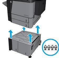 We did not find results for: Hp Laserjet Enterprise M806 Hp Laserjet Enterprise Flow Mfp M830 Install Or Replace The High Capacity Input Feeder Hp Customer Support