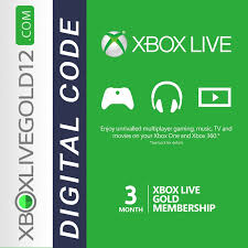This is the very first thing that you need to do. Xbox Live Gold 3 Month Digital Code Global
