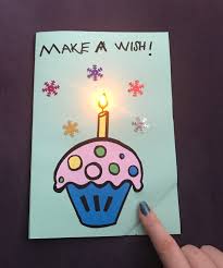 Add a small photo or embellishment to the center to complete your origami birthday card. Let S Make A Paper Circuit Birthday Card 4 Steps Instructables
