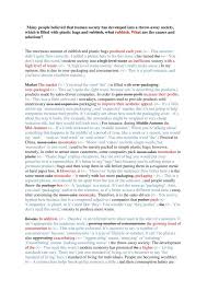 An Ielts Candidate S Essay Suggests Ways To Reduce The Amount Of Garbage Humanity Creates Ryan S Ielts Blog Origi Ielts Writing Ielts Essay Writing Skills