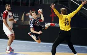 Avec un wesley pardin infranchissable ce soir (17 arrêts), les français réalisent une belle entrée dans la compétition ! Jame7srzv Bdqm