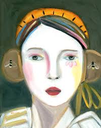 Vintage Folk Art Paintings