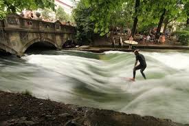 Isar Munchen Eisbach Munchen Munchen