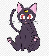 Download Hd Pin By Mrs Sailor Moon Luna Png Clipart And Use The Free Clipart For Your Creative Project Sailor Moon Cat Sailor Moon Luna Sailor Moon