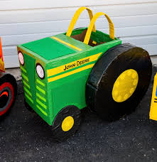 DIY Tractor Cardboard & Duct Tape Kids Costume — em victory studio