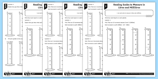 This means that there are 1000 milliliters in one liter. Reading Scales In Liters And Milliliters Differentiated Worksheet