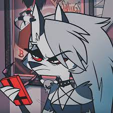 (credit to art of rhues)artwork (i.redd.it). Helluva Boss Loona Tumblr Hotel Art Furry Art Helluva Boss Icons