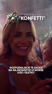Kojarzycie te głosy? 🤩 @Greg Barney i @olabilas na feacie u Kizo i Bletki  😎 #bletka #kizo #konfetti