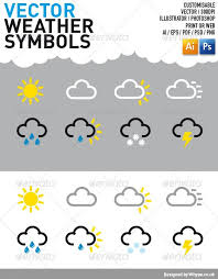 Weather Symbol Icons Weather Symbols Symbols Weather Icons