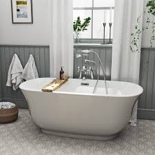 The Bath Co Camberley Pearl Coloured Traditional Freestanding Bath 1500 X 720 Free Standing Bath Traditional Bathroom Elegant Bathroom