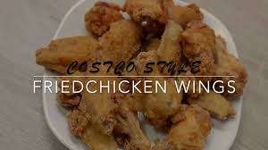 When ready to fry, preheat. Secrets In Costco Style Fried Chicken Wings Youtube