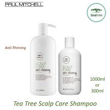 Rave reviews of the shampoo slowing down hair loss and leaving it looking fuller. Paul Mitchell Tea Tree Scalp Care Shampoo Hair Loss Shampoo Scalp Shampoo Scalp Treatment 300 1000ml Shopee Singapore