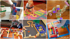 What a wonderful attitude and what a grand potential! Wooden Block Building Activities For Toddlers Preschoolers K4 Craft