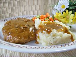 Place the sheet pan of green beans on the grill beside the burgers. Smothered Hamburger Steak Recipe Food Com