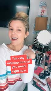 Corine Ingrassia Corineingrassia On Tiktok The Only Makeup Tutorial You Need Levelup Socialdistancing Freezefram Makeup Tutorial Makeup You Need Tutorial