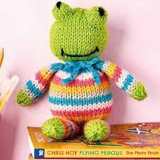You are not buying a knitted item. Frog Toy Knitting Patterns Let S Knit Magazine