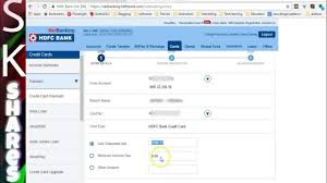 Within credit cards tab click on register new card placed on left hand side navigation bar. How To Complete Hdfc Credit Card Payment Online Youtube