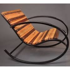 lumberyard rocker cadeiras de metal moveis de metal moveis de aco
