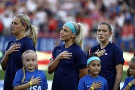 Soccer players from the uswnt and usmnt. Behind The Subtle But Powerful Protest By The U S Women S Soccer Team Vogue