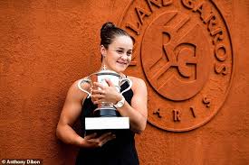 1 after fellow indigenous australian evonne goolagong cawley. How Ash Barty Celebrated Her French Open Win In True Aussie Style With Beers Her Favourite Meal Daily Mail Online