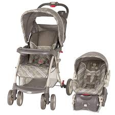 Venture Travel System Monkey Plaid Baby Car Seats Stroller Baby Trend