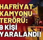 Polisin dur ihtarına uymayan hafriyat kamyonu şoförü ortalığı birbirine  kattı!