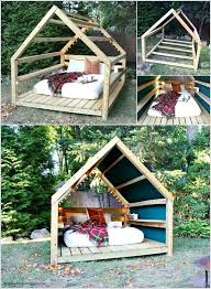 An Outdoor Lounge Can Be Great After Spending The Whole Day At Work And If You Design It In A Cool Way The Whole Fami Outdoor Beds Play Houses Outdoor Lounge