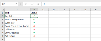 Open the symbol dialog box: Insert A Check Mark In Excel Easy Excel Tutorial