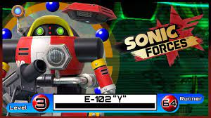 Sonic Forces: Speed Battle - Codename: Gamma🤖: E-102 Gamma Gameplay  Showcase - YouTube