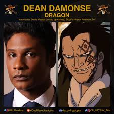 Dean Damonse will be playing the role of Dragon in One Piece Live Action 😳