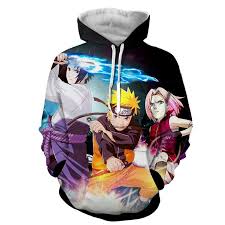 Naruto Sasuke Sakura Team 7 Shippuden Anime Cool Hoodie Naruto Hoodie Sakura And Sasuke Naruto Clothing