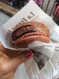 Ice Cream Macaron At The France Pavillion In Epcot Macarons Food Disney Orlando