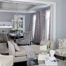 In my opinion, the bedroom is the optimal place to use these colors. Gray And Blue Living Room Contemporary Dining Room Jennifer Brouwer Design