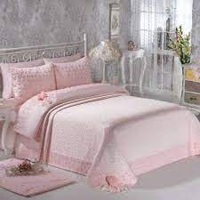 elart cift kisilik nevresimli pike seti bahar pudra nevresim takimlari yatak odasi nevresim takimlari yatak odasi