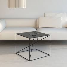 It features a very beautiful design, minimalist and modern just how the coffee tables in the shops this particular coffee table is made from doors and drawer fronts taken from a storage unit with legs. Minimalist Design Coffee Table Small X Take Me Home Powder Coated Steel Rectangular White