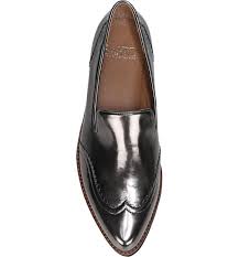 Betsy Loafer Alternate Color Gunmetal Faux Patent Suede Loafers For Women Loafers Dress Shoes Men