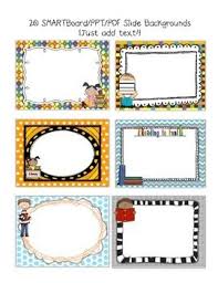 Smartboard And Powerpoint Background Templates Reading