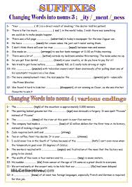 Word Formation Nouns 2 Word Formation Nouns Words