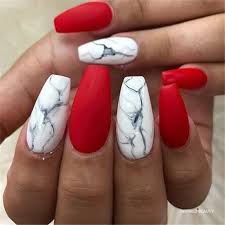 Red white mix and match nail art design. Cute Red And White Nail Art That Are Perfect For Valentine Inspired Beauty