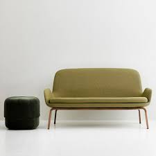 Rope designed by hans hornemann for normann copenhagen is a modular sofa with lacquered wood legs and upholstery in fabric. Modernes Sofa Era Normann Copenhagen Leder Stoff 2 Personen