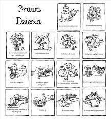 Każde dziecko będzie zachwycone z możliwości kolorowania pięknych rysunków. 14 Prawa Dziecka Ideas Kolorowanka Prawo Dzieci