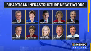 Adjective bipartisan bipartisan means concerning or involving two different political parties or groups. Bipartisan Senate Group Reaches Tentative Infrastructure Deal But Skepticism Prevails
