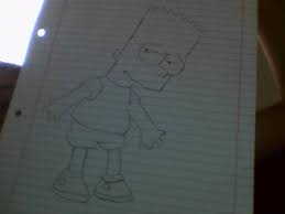 В одном городе под названием спрингфилд, живет семья симпсонов. Desenho Do Bart Simpson Simpsons By Guilhermeuzumaki On Deviantart