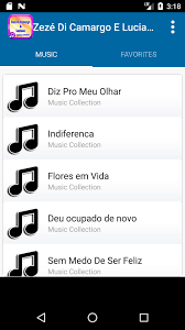 Musica de gran calidad y ordenados segun a su genero, categoria y ranking total. Letra Da Musica Zeze Di Camargo E Luciano Para Android Apk Baixar