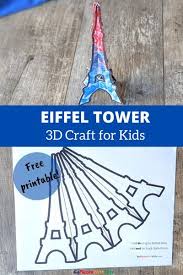 Eiffel tower necklace, personalized eiffel tower charm jewely, eiffel tower gift, france gifts paris gift, eiffel tower accessories. Eiffel Tower 3d Craft For Kids Eiffel Tower Craft France For Kids Preschool Art Activities