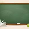 Blackboard style powerpoint template, with blackboard as the background, the text is in chalk style, flat design, suitable for a small ppt design icon is included. 1