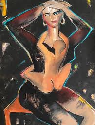 Walter andreas angerer, deutscher kunstmaler und komponist; Exhibition Elvira Bach Annegret Soltau 68 Projects Art At Berlin