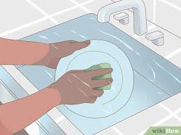 3 ways to wash dishes wikihow