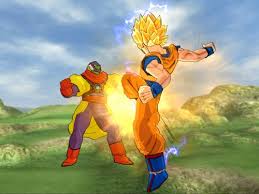 The declaration included a few screenshots with son goku and vegeta, in both ordinary and super saiyan shapes, highlighting the diversion's mechanics. Amazon Com Dragonball Z Budokai Tenkaichi 2 Playstation 2 Artist Not Provided Video Games