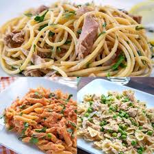 Tris Di Pasta Al Tonno Ingredienti Spaghetti Tonno E Limone 350 G Di Spaghetti 300 G Di Tonno Sott Olio Peso Da
